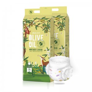 Two packages one-piece pants, Peixiu olive oil baby one-piece pants thin dry breathable anti-red buttocks wholesale