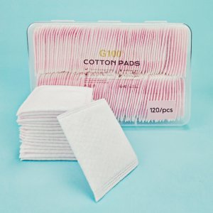 High Quality box packaging makeup pads remover cotton pad with good effect in makeup remove
